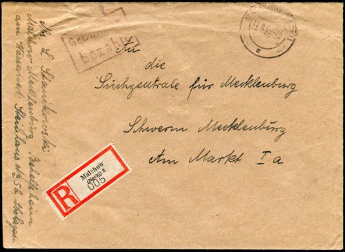 Sbz mecklenburg vorpommern - mecklenburg,