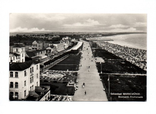 Foto ostseebad warnemünde - ak,