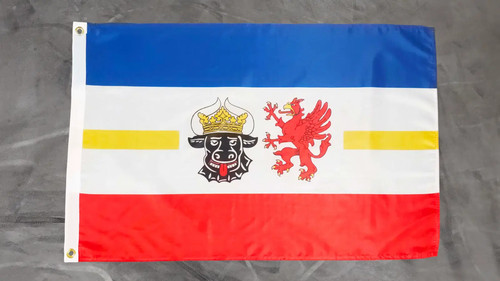 Fahne flagge mecklenburg - fahne,