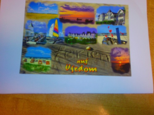 Ferien auf usedom - ak,
