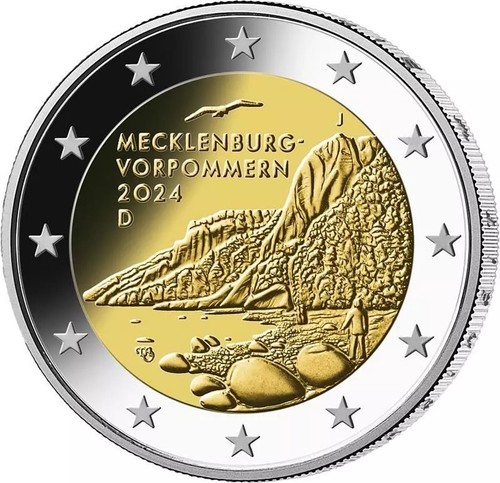 Münze 2024 mecklenburg - 2€,