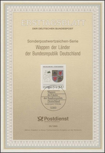 Etb 1993 wappen der - 25/1993,