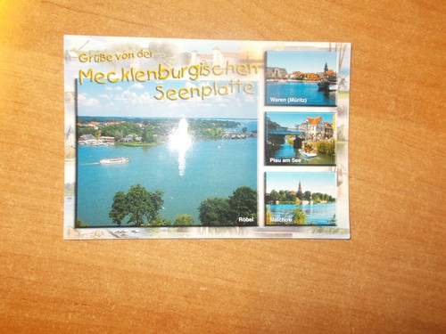 Mecklenburgische seenplatte - ak,