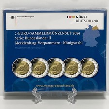 5x 2 Euro, Gedenkmünzenset