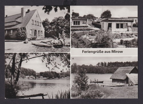 Ansichtskarte mirow - ansichtskarte,