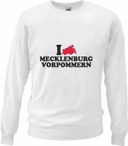 Sweatshirt love mecklenburg - i,