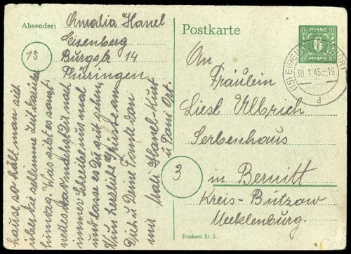 1946 sbz mecklenburg - 1946,,